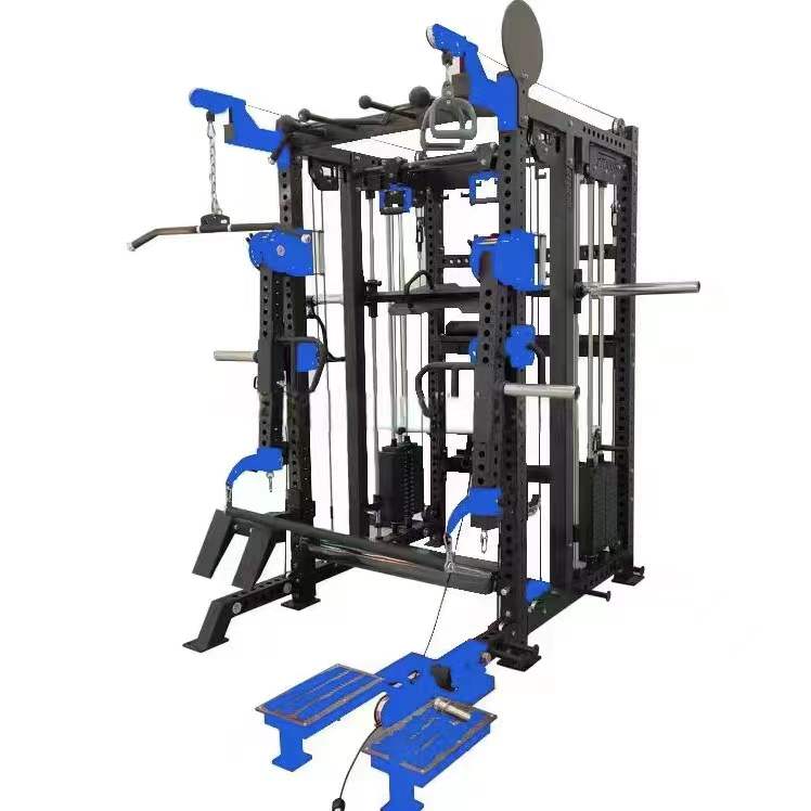 All-in-One Multi-Functional Gym Trainer / Power Rack Smith Machine Combo.